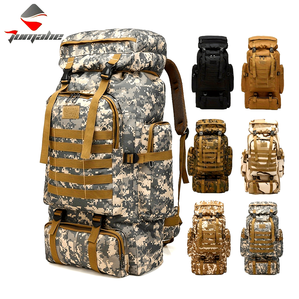 1pc Waterproof Outdoor Backpack for Camping and Hiking - Great Gift Idea