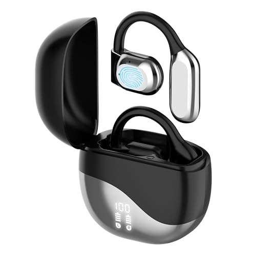 AI OWS Translation Earbuds: 3-in-1 Language Translation Device 144 Languages & Accents Translation in Real Time, with ONE Year Subscription Ideal for Travel Business and Learning, White