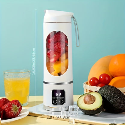 Portable USB Charging Blender And Juicer - Easy To Clean, Suitable For Fruit And Vegetable Drinks, Milkshakes - Capacity 10.14 Ounces To 16.91 Ounces