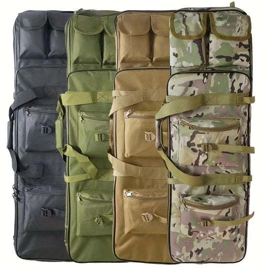 Durable Tactical Rifle Case - Versatile Outdoor Gun Bag with Multiple Compartments, Oxford Fabric, Camo & Solid Colors, Ideal for Hunting & Fishing, Available in 3 Sizes Wilderness Outfiters