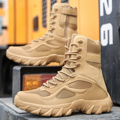 Tactical Boots Autumn Special Forces Field Man Boot Lightweight Outdoor Non-Slip Waterproof Shoes Zapatillas Hombre