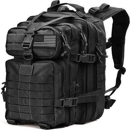 45L Tactical Backpack Molle Rucksack Outdoor Travel Bag