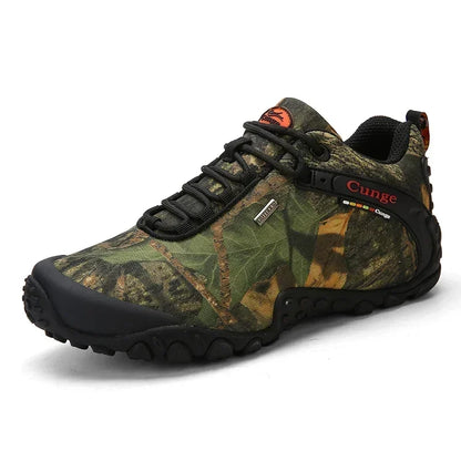 46 Outdoor Men's Camouflage Waterproof Low-top Hiking Shoes