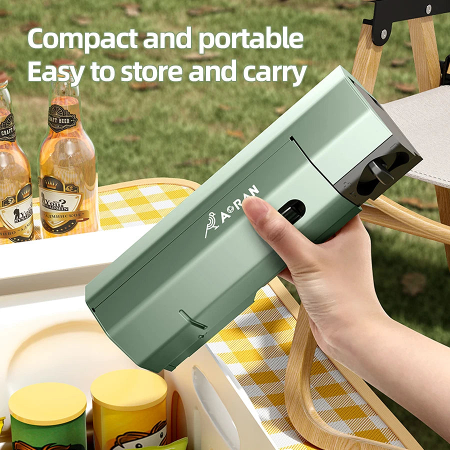 Portable Integrated Card Stove Camping Gas Stove Outdoor Hiking Barbecue Travel Cooking Oven Box Type Gas Stove