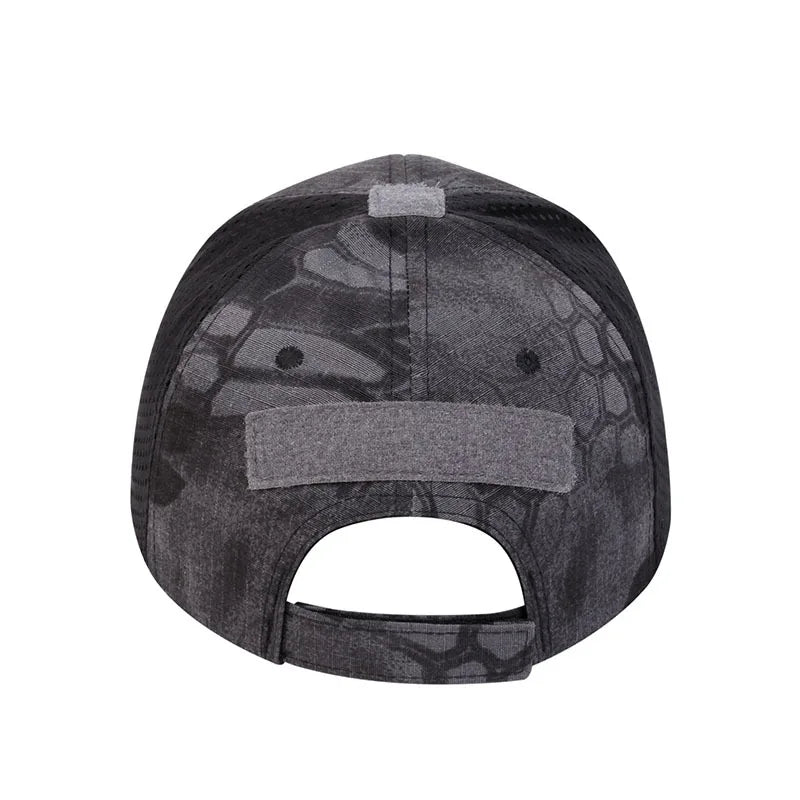 Skull Tactical Airsoft Cap Adjustable Breathable Sun Visor Trucker Hat Mesh Hunting Hiking Snapback Baseball hats gorra