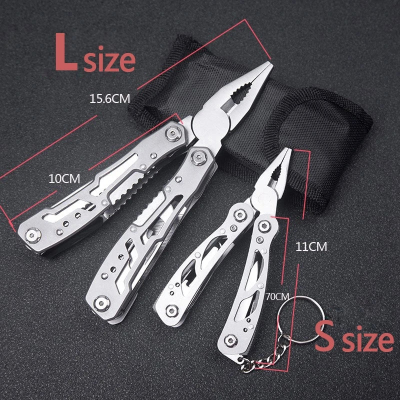 Multifunction Folding Pliers Pocket Knife Plier Outdoor Camping Tactical Survival Hunting Tools Stainless Steel Multi-tool Knife