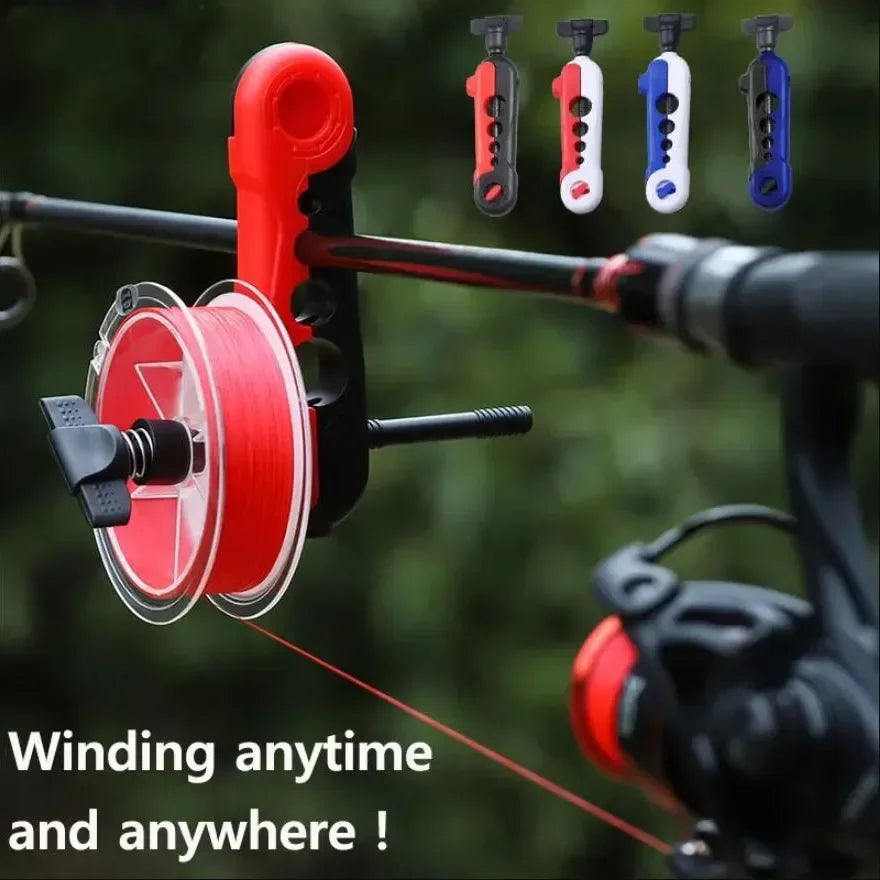 Fishing Line Winder Portable Reel Line Spooler Machine Spinning Reel Baitcasting Reel Spooling Carp Fishing Equipment