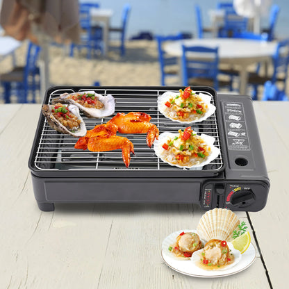 BBQ Grill Portable Grill A portable butane gas stove suitable for camping grills and outdoor cooking needs