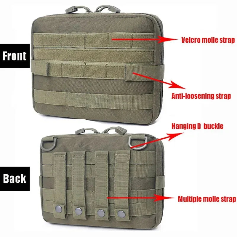 Military Pouch Bag Medical EMT Tactical Outdoor Emergency Pack Camping Hunting Accessories Utility Multi-tool Kit EDC Bag