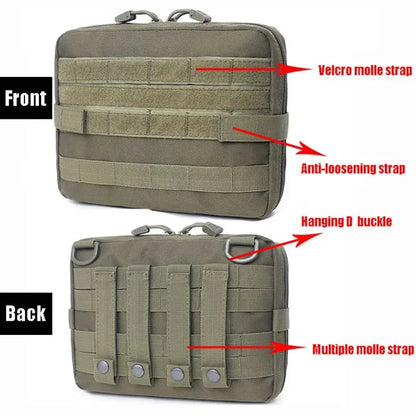 Military Pouch Bag Medical EMT Tactical Outdoor Emergency Pack Camping Hunting Accessories Utility Multi-tool Kit EDC Bag