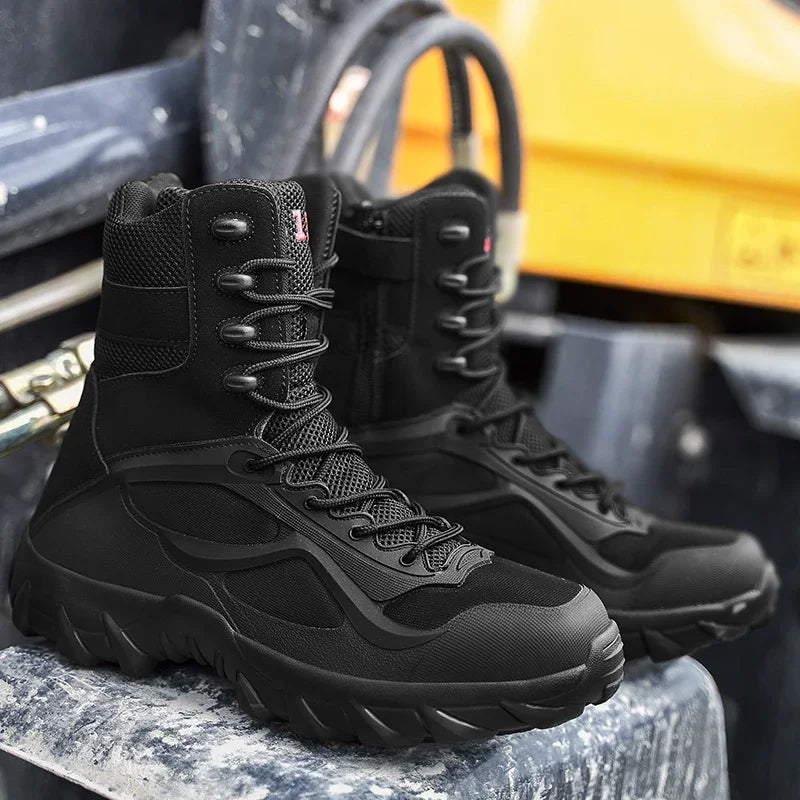 Tactical Boots Autumn Special Forces Field Man Boot Lightweight Outdoor Non-Slip Waterproof Shoes Zapatillas Hombre