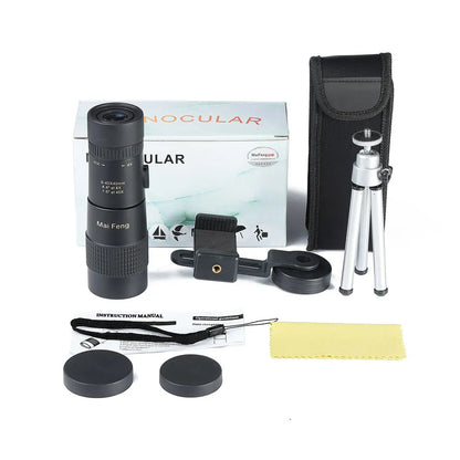 8-40x40 Powerful Monocular Zoom Professional Telescope Waterproof