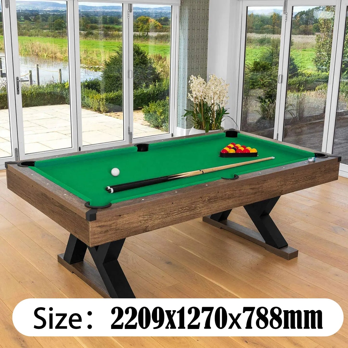 7ft Billiard Pool Table