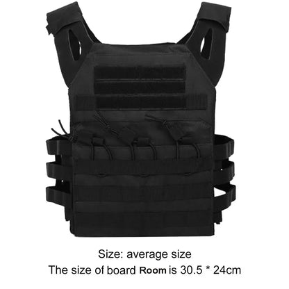 Military Tactical Vest Outdoor Hunting Body Armor Lightweight Combat Plate Carrier Airsoft Vests CS Game Equipment