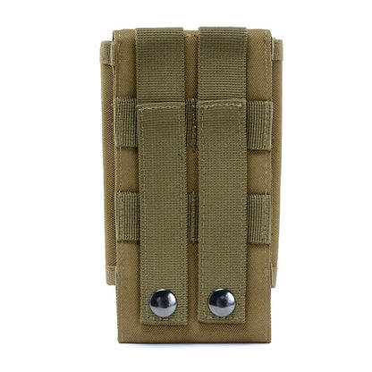 6 Inch Pouch Waist Bag Molle Universal Running Holster Waist Belt Pouch Tactical Pouch Pack Mobile Phone Case Hunting Hiking Bag