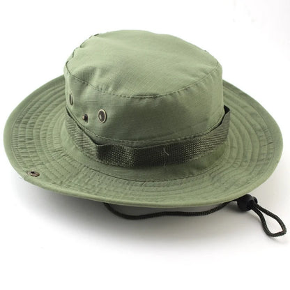 Camouflage Tactical Cap Boonie Bucket Hat Caps Camo Men Outdoor Sports Sun Bucket Cap Fishing Hiking Hunting Hats