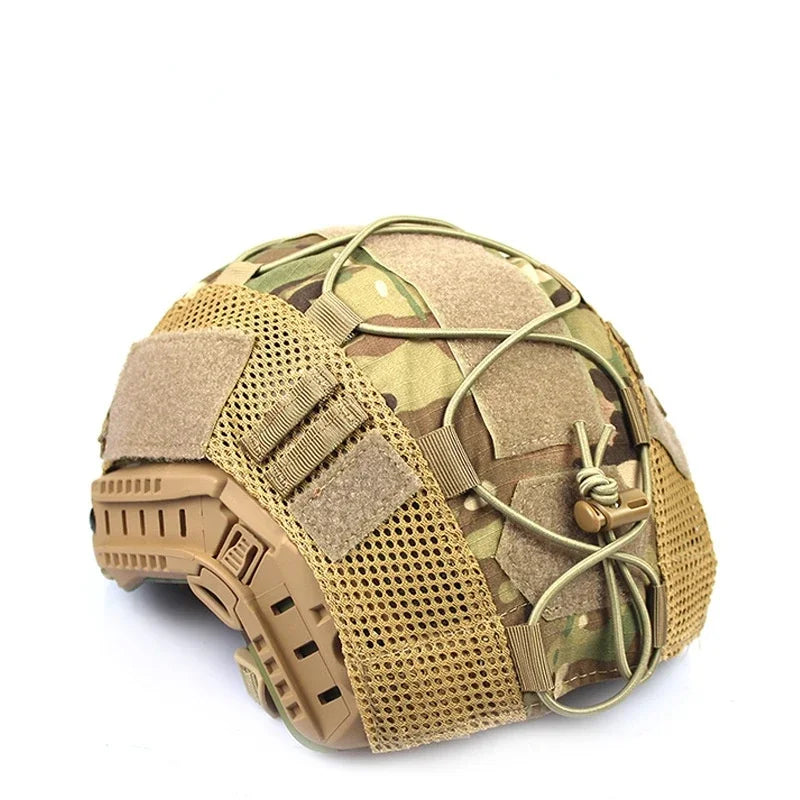 1PCS Tactical Helmet Cover for  Fast MH PJ BJ Helmet Airsoft Paintball Helmet Cover Accessories Cycling Net