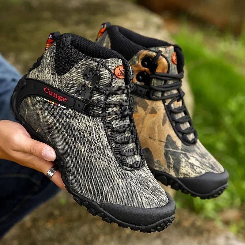 46 Outdoor Men's Camouflage Waterproof Low-top Hiking Shoes