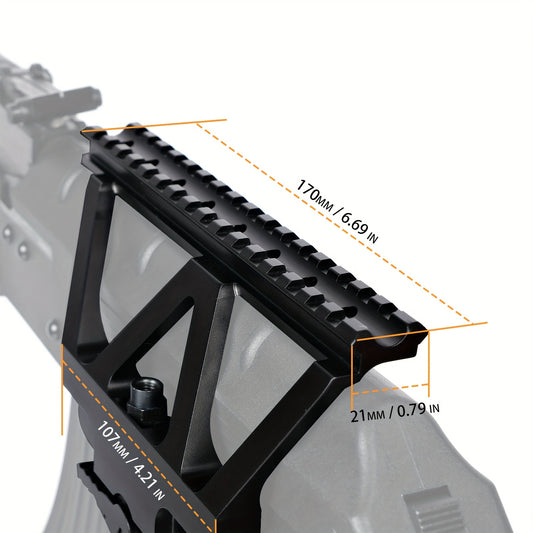 Side Rail Mount 20mm Quick Detach Picatinny Mount Tactical Weaver 74U