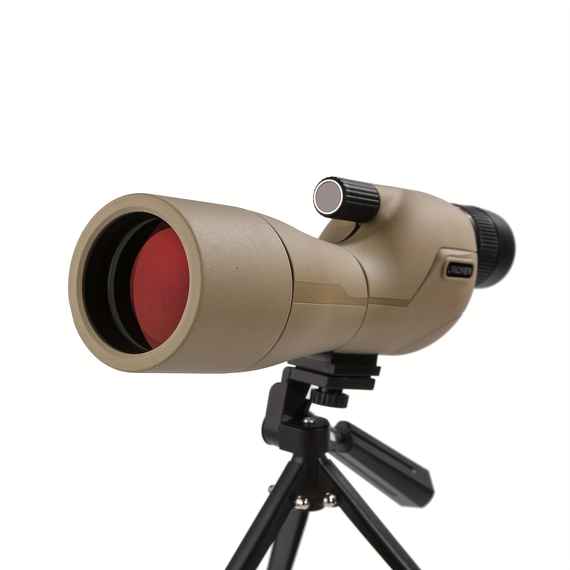 HOT 20x-60x Spotting Scopes For Target Shooting, Spotter Scope With Tripod & Phone Adapter, 123-63ft/1000yds Angled Eyepiece Range Scope For Bird Watching Wildlife Hunting Khaki/Black Viewing Telescope Comes With A Mobile Phone Clip Wilderness Outfiters